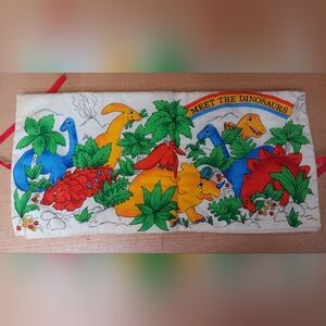 Cloth Book meet the dinosaurs